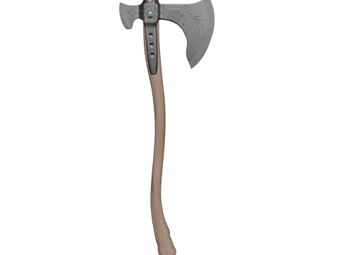 리바이어던 액스 GoW 3D 프린트 모델