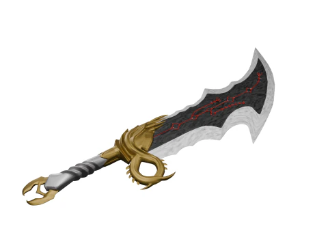 Blades of Chaost 3D Print Model