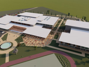SPORTS CENTER 3D मॉडल