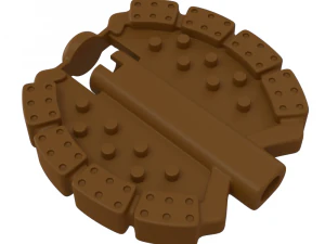 Kids bike pedals collection 3D Model