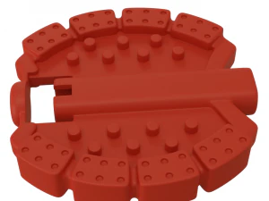 Kids bike pedals collection 3D Model