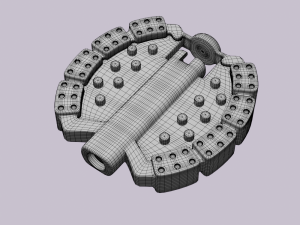 Kids bike pedals collection 3Dモデル