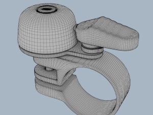 Kids bike bell 3D Model