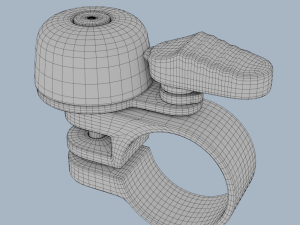 Kids bike bell 3D Model