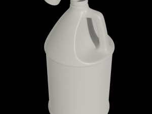 Detergent Bottle Mockup Model 3D