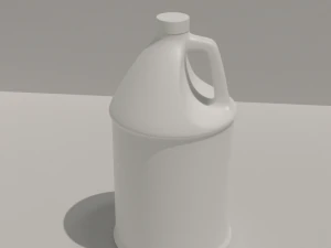 Detergent Bottle Mockup 3D Model