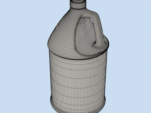 Detergent Bottle Mockup Model 3D