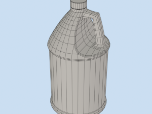 Detergent Bottle Mockup Model 3D