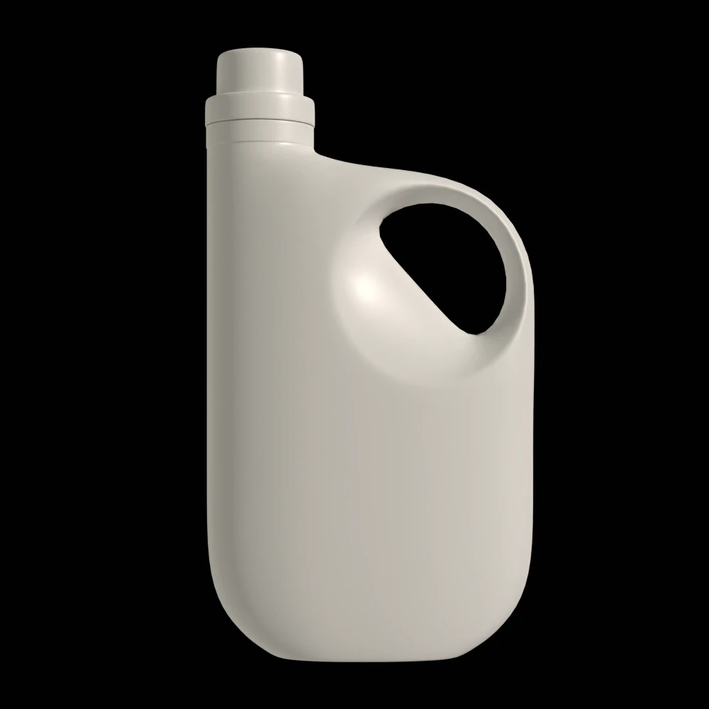 Detergent Bottle Mockup 3D Model .c4d .max .obj .3ds .fbx .stl .blend 