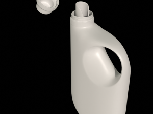 Detergent Bottle Mockup Modelo 3D