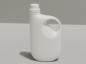 Detergent Bottle Mockup 3D Model