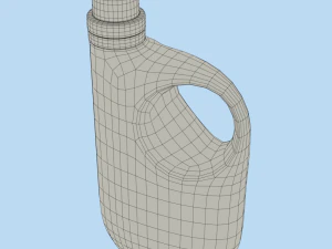 Detergent Bottle Mockup 3D Model