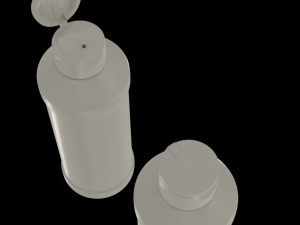 Cosmetic Bottle Mockup Modello 3D