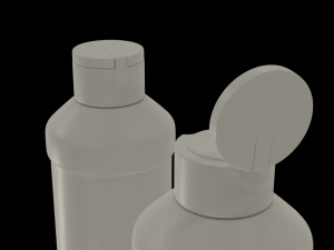 Cosmetic Bottle Mockup Modello 3D