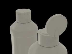 Cosmetic Bottle Mockup 3D Model