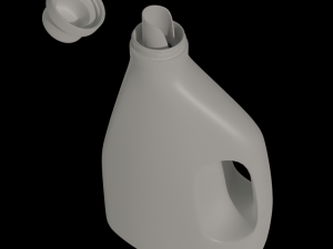 Detergent Bottle Mockup 3D मॉडल