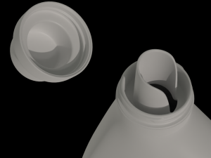 Detergent Bottle Mockup 3D मॉडल