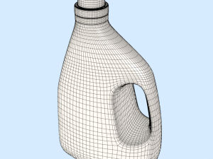 Detergent Bottle Mockup 3D मॉडल