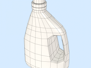 Detergent Bottle Mockup 3D मॉडल