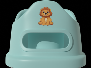 Baby Potty 3D मॉडल