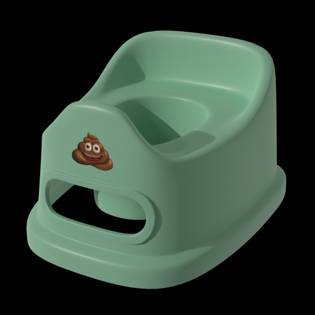 Baby Potty 3D Modell in Andere 3DExport