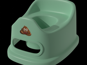Baby Potty Modelo 3D