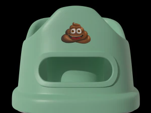 Baby Potty Collection 3D Model
