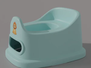 Baby Potty Collection 3D Model