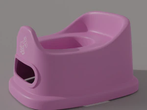 Baby Potty Collection 3D Model