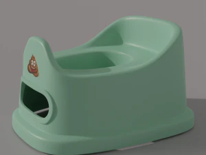 Baby Potty Collection 3D Model