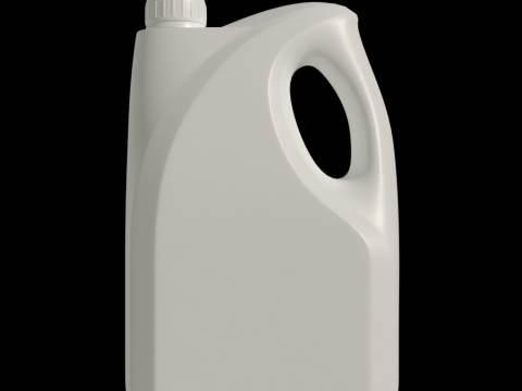 Motor Oil Bottle Mockup 3D 모델