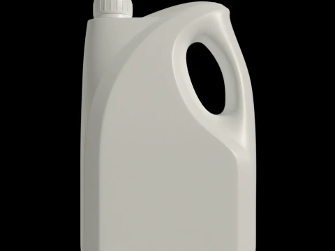 Motor Yağı Şişesi Maketi 3D Model