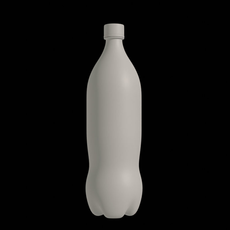 Water Bottle Mockup Modelo 3D .c4d .max .obj .3ds .fbx .stl .blend 