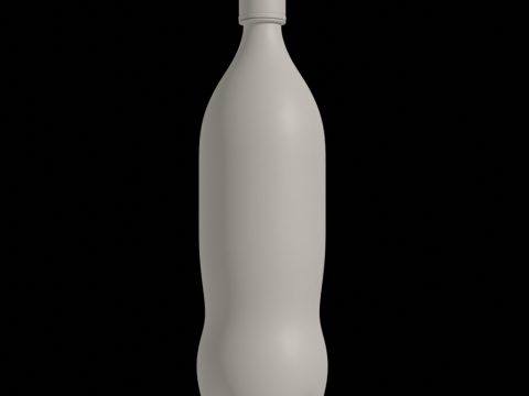 Water Bottle Mockup 3D Model