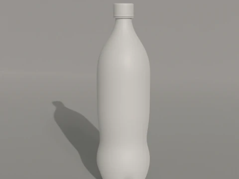 Water Bottle Mockup 3D Model