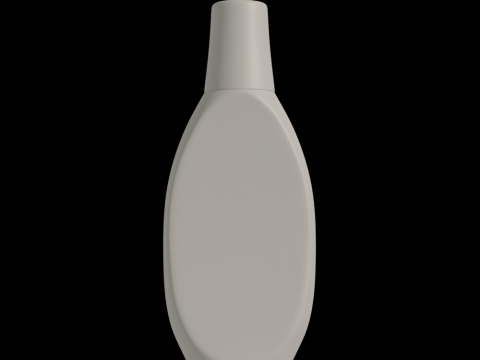 Fabric Conditioner Bottle Mockup 3D Model