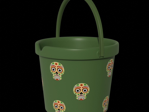 Kids Bucket 3D Model