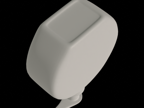 Lotion Bottle Mockup 3D Model