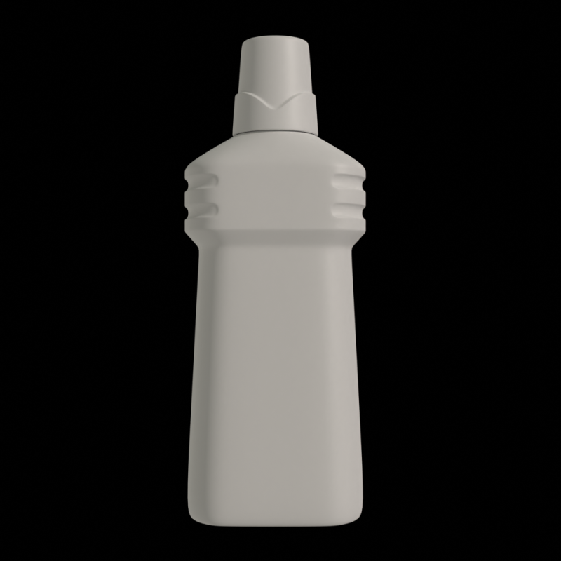 Cleaning Liquid Bottle Mockup Modelo 3D .c4d .max .obj .3ds .fbx .stl .blend
