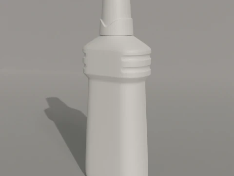 Cleaning Liquid Bottle Mockup 3D Model