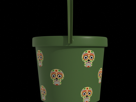 Kids Bucket Collection Model 3D