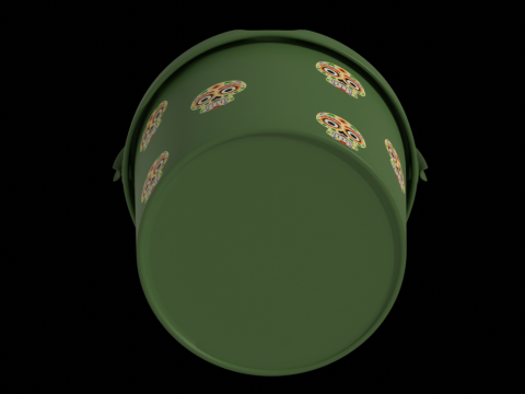 Kids Bucket Collection Model 3D