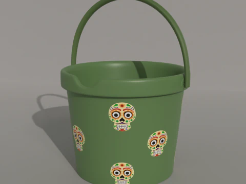 Kids Bucket Collection 3D Model