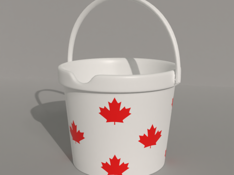 Kids Bucket Collection Model 3D