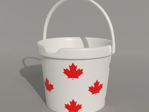 Kids Bucket Collection 3D Model