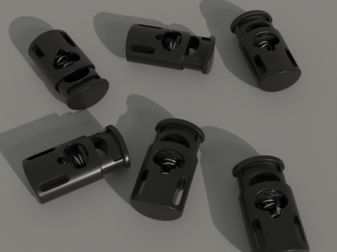 Cord Lock 3D Model