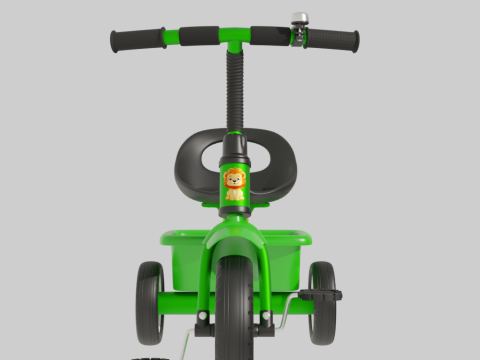 Kids Bike 3D Model