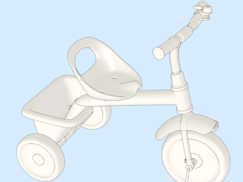 Bicicletta per bambini Modello 3D