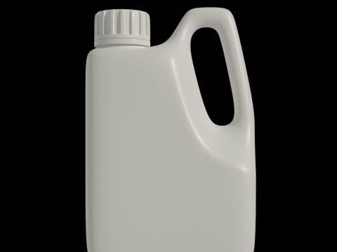 Detergent Bottle Mockup 3D Model