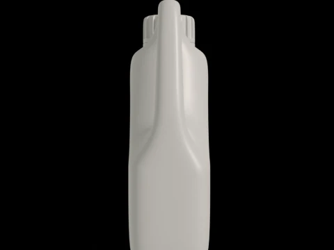 Detergent Bottle Mockup 3D Model